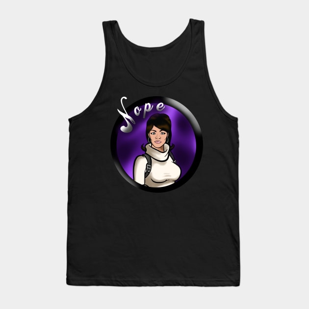 Lana NOPE Tank Top by Danispolez_illustrations